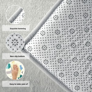 <span class=keywords><strong>Tappeto</strong></span> Spesso per Bambini Stile Cartone Animato, Tappetino per Gattonare, <span class=keywords><strong>Tappeto</strong></span> per Soggiorno, Camera da Letto, Area Lettura e Comodino - Product Image 5