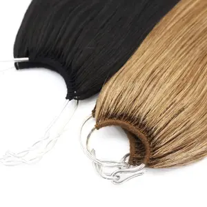 Top selling Human Hair no tip hair extension for make up with cheap price