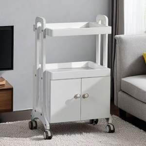 Schoonheidssalon Kapsalon Wit Gereedschap <span class=keywords><strong>Trolley</strong></span> Salon Meubels Rollende <span class=keywords><strong>Trolley</strong></span> Kar Schoonheidssalon <span class=keywords><strong>Trolley</strong></span> Opbergkast - Product Image 1