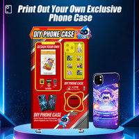 Machine de vente automatique personnalisée à haute efficacité pour l'impression de coques de téléphone portable