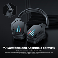 Onikuma casque sans fil crochet d'oreille écouteur B60 écouteurs sans fil casque de jeu casque sans fil avec micro pour le jeu