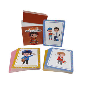 Jeu d'apprentissage des mots de vue pour bébé, alphabet, impression personnalisée, jouets éducatifs en papier pour enfants, cartes flash/cartes cognitives - Product Image 1