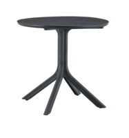 Table pliante en plastique pour café de jardin extérieur