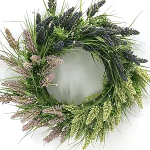 China fabricante flor coroa wreath festa casamento primavera wreath