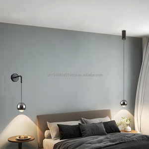 <span class=keywords><strong>Luce</strong></span> LED in alluminio <span class=keywords><strong>luce</strong></span> lineare <span class=keywords><strong>luce</strong></span> magnetica lampadario di cristallo con telecomando - Product Image 3