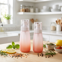 Flacon pulvérisateur fin de 40 ml en PET pour cosmétiques, emballage de luxe pour spray d'ambiance et corporel