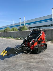 मुफ्त वितरण मिनी स्किड स्टीड लोडर कृषि मूल्य सस्ते लोडर संकीर्ण प्रविष्टि बहुक्रियाशील स्किड स्टीड लोडर - Product Image 3