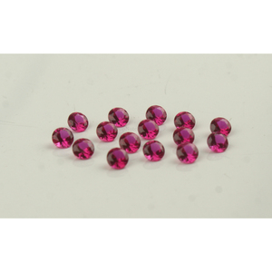 Gema de Rubí Natural de 3 mm y 0.152 Ct, Corte Brillante Redondo, Creada en Laboratorio, para Joyería - Product Image 1