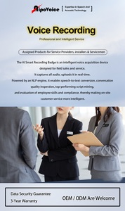 Wifi thông minh huy hiệu ghi âm với 12 giờ ghi âm liên tục cho văn phòng và hội nghị sử dụng - Product Image 3