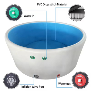 <span class=keywords><strong>Piscine</strong></span> gonflable rigide Rock Solid, haute pression 8-15 PSI, technologie Dropstitch, durable, résistante aux perforations, <span class=keywords><strong>piscine</strong></span> pour nouveau-nés - Product Image 3