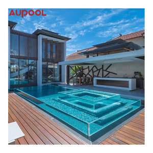 Équipement de <span class=keywords><strong>piscine</strong></span> préfabriquée, dispositif de chloration de <span class=keywords><strong>sel</strong></span> léger sous-marin, conteneur en acier mobile, <span class=keywords><strong>piscine</strong></span> acrylique extérieure - Product Image 5