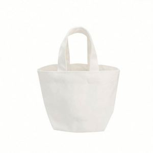 Mini sacs fourre-tout réutilisables en toile de coton personnalisés pour cadeaux de mariage, fêtes ou souvenirs de bateau - Product Image 1