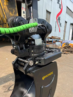 MONDE Rotateur hydraulique de poignet à inclinaison 360 degrés avec attache rapide pivotante pour excavatrice