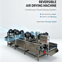 Séchoir à air à économie d'énergie de type basculant, à circulation d'air chaud et froid, pour fruits et légumes après lavage