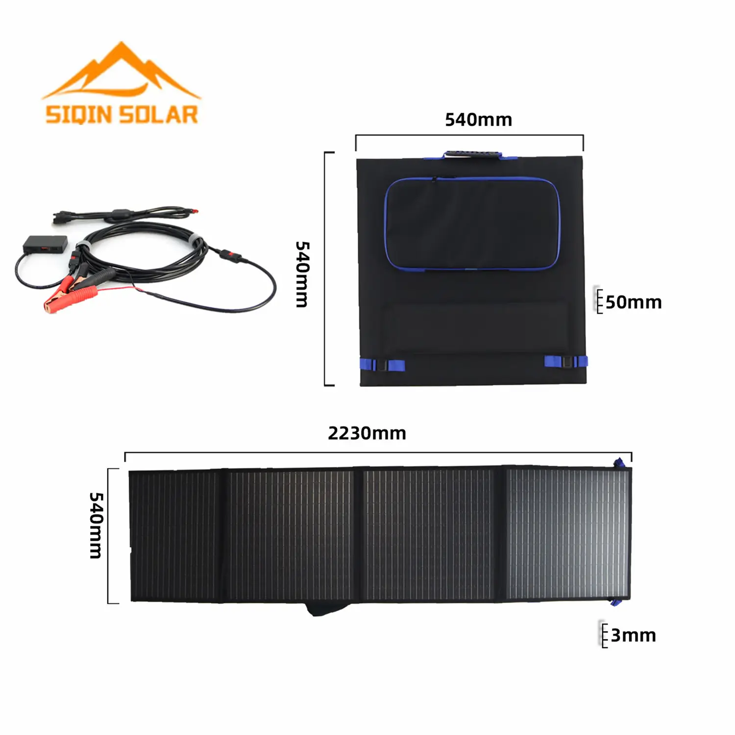 200w faltbare tragbare Solar panel 18V faltbare Solar panel Tasche wasserdichte Ladegerät Power Bank Telefon Batterie