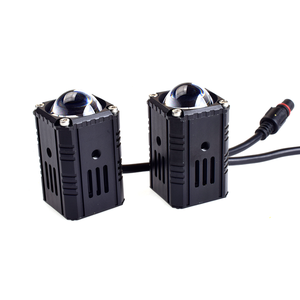 HyperLight Mini barres lumineuses à LED Grille de voiture ultra-mince et projecteur auxiliaire de moto Jaune et blanc Feu de conduite bicolore - Product Image 5