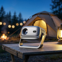 Projecteur intelligent portable Hot B12 Android 12 Wifi et mini-projecteurs vidéo pour le streaming de football en extérieur