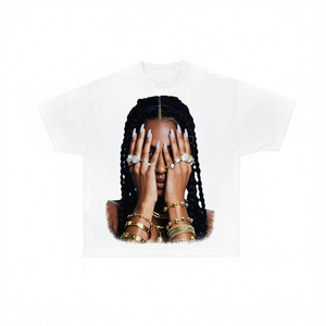 Camiseta Gráfica Holgada Estilo Urbano Y2K para Mujer - Product Image 2