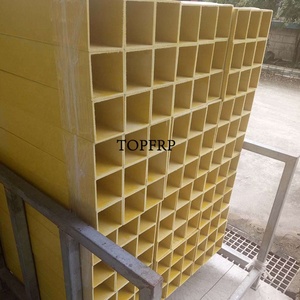 ท่อสี่เหลี่ยมกลวง FRP คุณภาพสูงแบบพัลทรูชั่น - Product Image 6