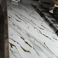 4x10 Pvc Uv Marbre Feuille 3mm Mur 4 8 Panneau 1220 2440 Panneaux 10 Pieds Pvc Marbre Dalles