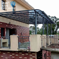 Auvents de terrasse pour villas, largement utilisables, résistants au vent et à la pluie