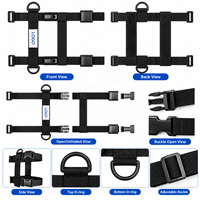 Support de fixation réglable en nylon pour extincteur de voiture, à fixer sur la barre anti-roulis, pour Jeep, UTV, ATV, SUV, véhicule tout-terrain