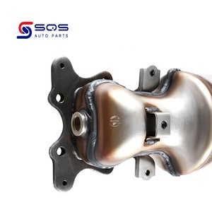 محول حفاز ثلاثي الاتجاهات عالي الجودة من SQS OEM/ODM لسيارات هوندا سيفيك 1.8 لتر، محول حفاز للعادم مخصص يتوافق مع معايير يورو 3-6 - Product Image 4