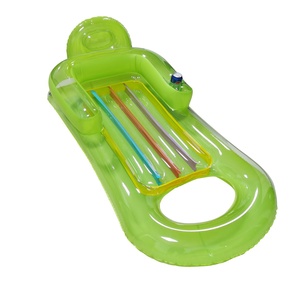 Colchoneta Flotante Inflable para Agua, Colchón Flotante para Piscina, Tumbona Inflable para Piscina, Cama Inflable, Colchón de Aire - Product Image 1