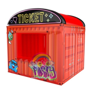 Cartoon Inflatable Ticket Booth Outdoor Inflatable Snack Sales Stall Water Park Inflatable <b>Bracket</b> Equipment - Product Image 1