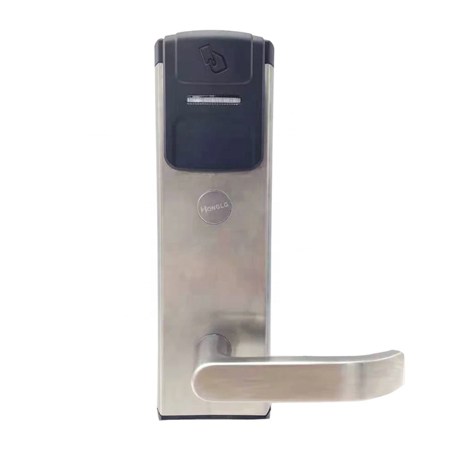 Factory Price Stainless Steel Volume Production Blue Tooth Hotel Key Card Smart Door Lock for Home Hotel Apartment