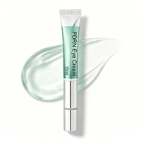 Crema para Ojos con PDRN y Aplicador Vibrador para Ojos Hinchados, Ojeras y Bolsas Debajo de los Ojos, Reafirmante y Antiarrugas con Colágeno PDRN
