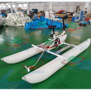 Bananier gonflable rétractable à pédales, Tubes en forme de mouton, bateau flottant, parc aquatique, vélo, kayak - Product Image 5