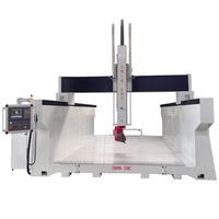 Jinan 3D sculpture sur mousse de bois machine cnc routeur 4 axes 5 axes mousse cnc machine à bas prix