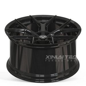 ล้อฟอร์จโมโนบล็อกสีดำเงาแบบกำหนดเอง XINLAI ขนาด 17-24 นิ้ว 5x114.3 5x120 สำหรับ Chevrolet Corvette สำหรับ Mercedes-Benz สำหรับ Audi - Product Image 2