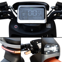 Cyclomoteur chinois vélo électrique scooter e cyclomoteur 1200w importateurs de motos électriques