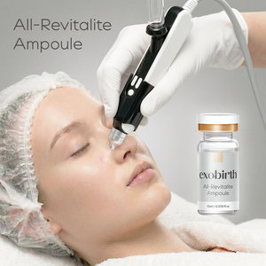 Ampoule d'essence de peptide hydrolysé Exobirth All-Revitalite, fabriquée à Taïwan, pour une hydratation intense. - Product Image 2