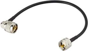 <span class=keywords><strong>PL</strong></span>-259 สายจัมเปอร์ UHF (Pl259) สายโคแอกซ์ดิจิตอล RG58 สูญเสียต่ําตัวผู้ถึงตัวผู้ - Product Image 4
