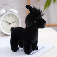 Porte-clés Mascotte du Chinois Nouvel An 2027, An de la Chèvre, Poupée en Peluche, Mini Jouet Animal en Peluche, Breloque de Sac, Pendentif