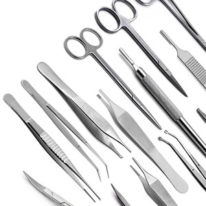 Kit d'instruments chirurgicaux manuels de haute qualité en acier inoxydable avec boîte - Product Image 3