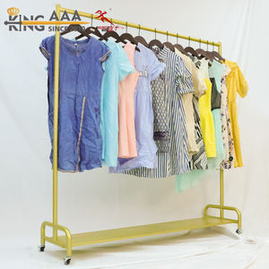 Vestido <span class=keywords><strong>Maxi</strong></span> Vintage de Mujer, Marca KungFu KingAAA, de Poliéster/Algodón con Estampado Floral, Estilo Casual, Boho Chic, con Detalles de Encaje, de Segunda Mano - Product Image 1