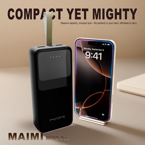 Maimi Powerbank à charge rapide 30000mAh PD22.5W Type-C Chargeur portable Design compact <span class=keywords><strong>Batterie</strong></span> externe pour smartphones - Product Image 4