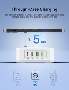 LDNIO AW004新上市产品通用国际旅行电源适配器通用便携式快速无线电话充电器 - Product Image 4