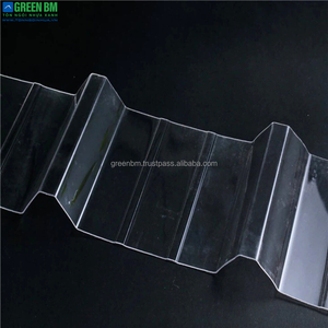 Plaque de toiture transparente en polycarbonate, protection UV, usine du Vietnam, haute qualité, nouvelle, 1mm-3.0mm, plaques PC gaufrées - Product Image 2