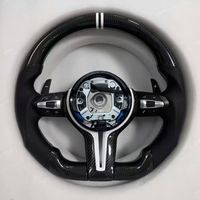 Volant sport en fibre de carbone, très demandé, en stock pour BMW F10 F20 F30 F22 F23 F44 F45 F30 F31 F35 E90 E91 E92 E93 E82 E88