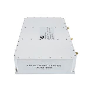 1,5 tot 1,7 GHz 3-kanaals <span class=keywords><strong>DDS</strong></span>-jammingbron-scanningversterkermodule met 50dBm PSat en 50dB versterking voor UAV-toepassingen - Product Image 3