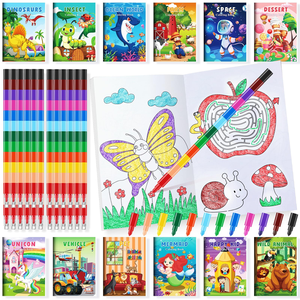 Nuevo Libro de Colorear Económico y Único para Niños, Adultos y Adolescentes con Diseños de Mandala y Animales, Fáciles de Colorear para Relajarse - Product Image 1
