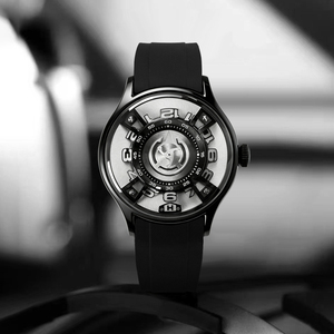 Reloj con logotipo de marca propia personalizado por OEM, reloj de pulsera mecánico automático de lujo para hombre, resistente al agua hasta 50 m. - Product Image 6