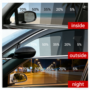 Film teinté automobile avancé en rouleau, durable, <span class=keywords><strong>anti</strong></span>-décoloration, protection des vitres avec filtre <span class=keywords><strong>UV</strong></span> à 99 %, <span class=keywords><strong>anti</strong></span>-rayures et <span class=keywords><strong>anti</strong></span>-<span class=keywords><strong>UV</strong></span> - Product Image 4