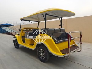 Auto Clásico Eléctrico Retro Antiguo para Turismo y Bodas, de 4 a 17 Asientos, 60 km/h, Larga Duración en Zonas Turísticas - Product Image 4