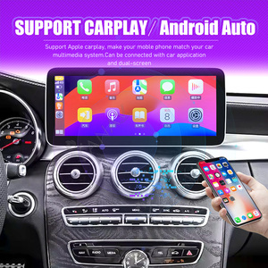 วิทยุติดรถยนต์ระบบนำทาง GPS LHD แอนดรอยด์13 256GB วิทยุรถยนต์สำหรับ Mercedes Benz C Class GLC CLA W205 2015-2018 - Product Image 3
